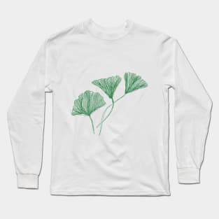 gingko leaves Long Sleeve T-Shirt